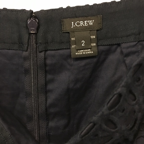 J. Crew Eyelet Skirt - Picture 4 of 8